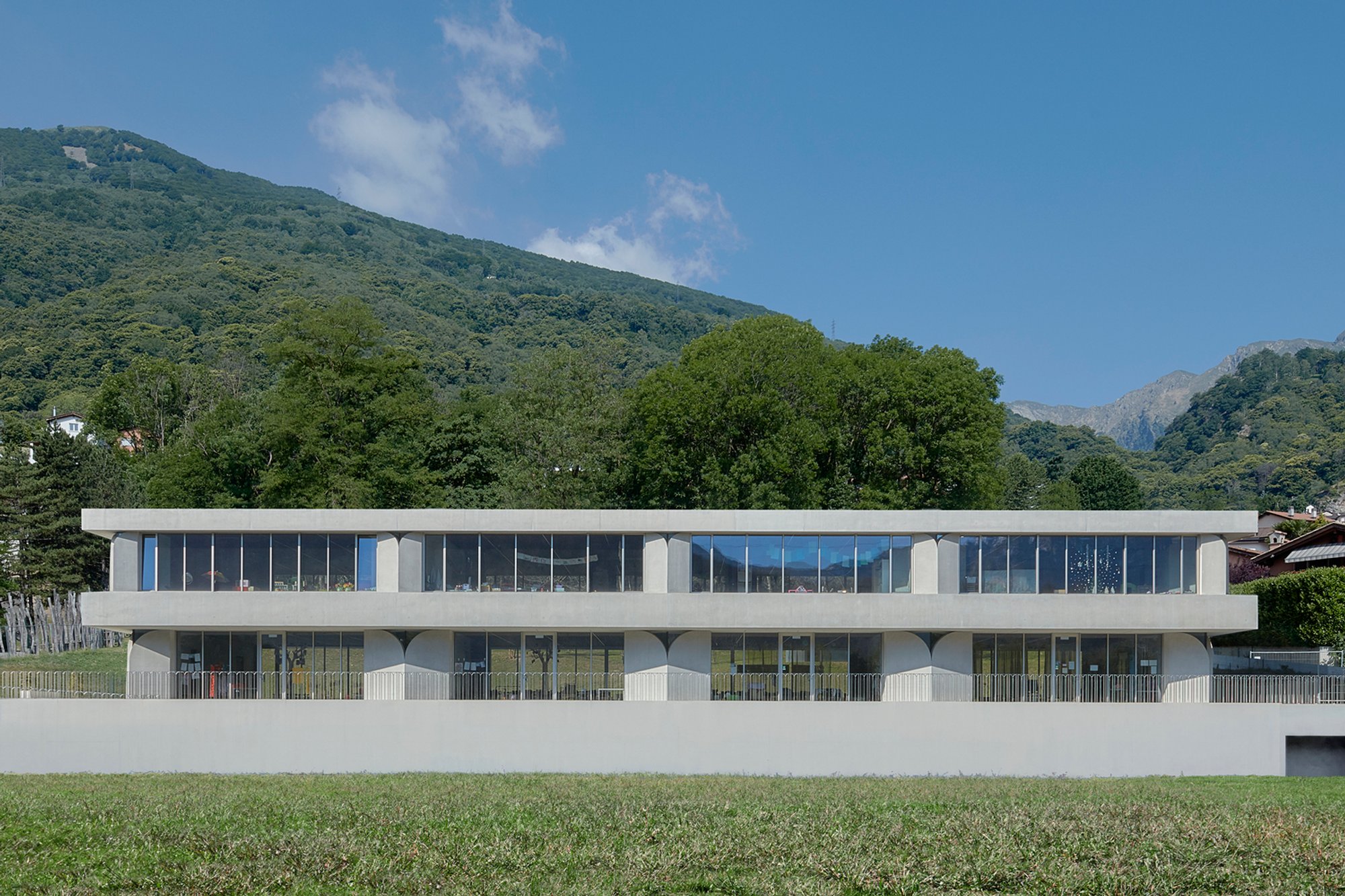 Kindergarten Torricella by Celoria Architects: A Modern Educational Space in Switzerland