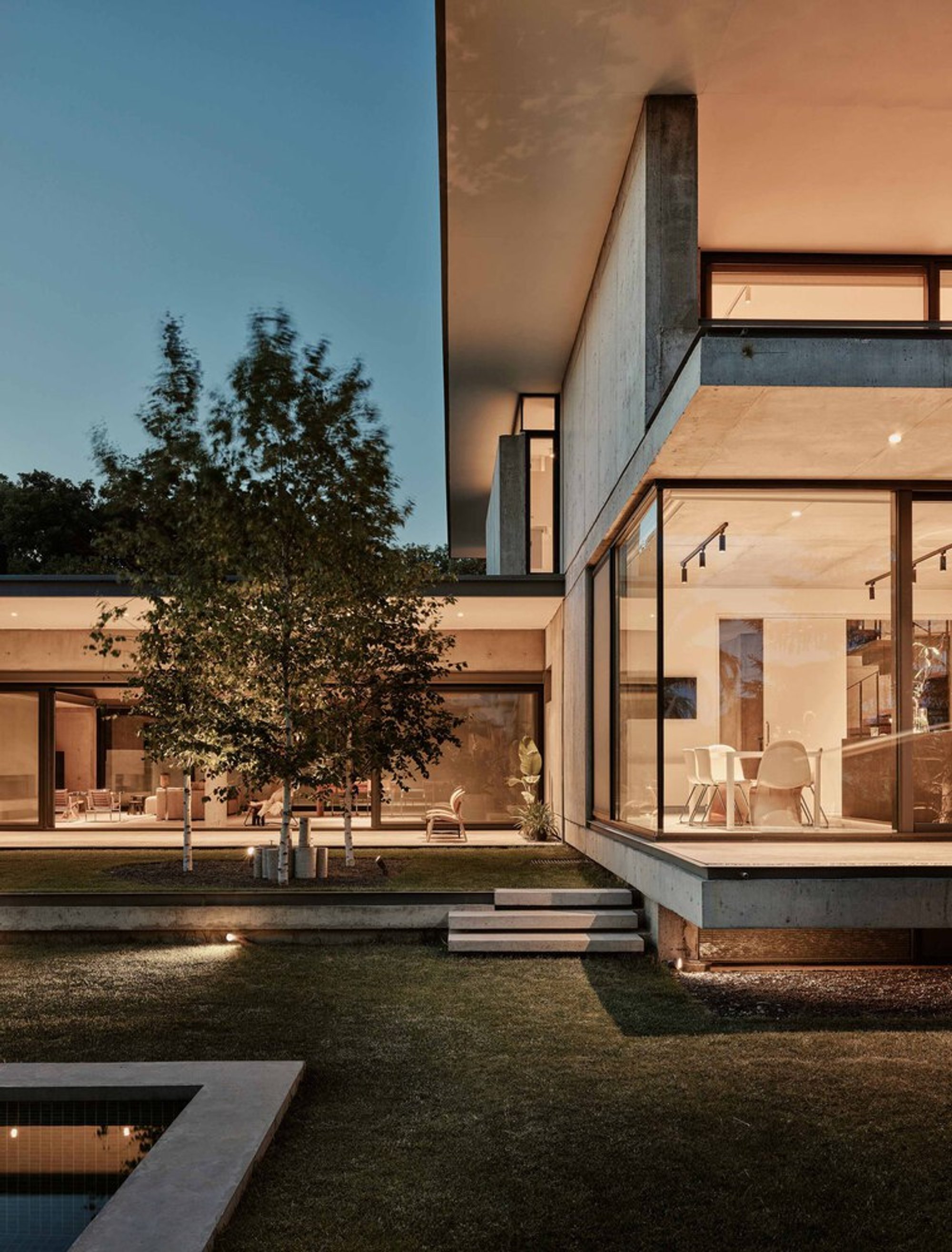 PIN Architects Carves a Concrete Gesamtkunstwerk into the Forested Hills of Mudanya