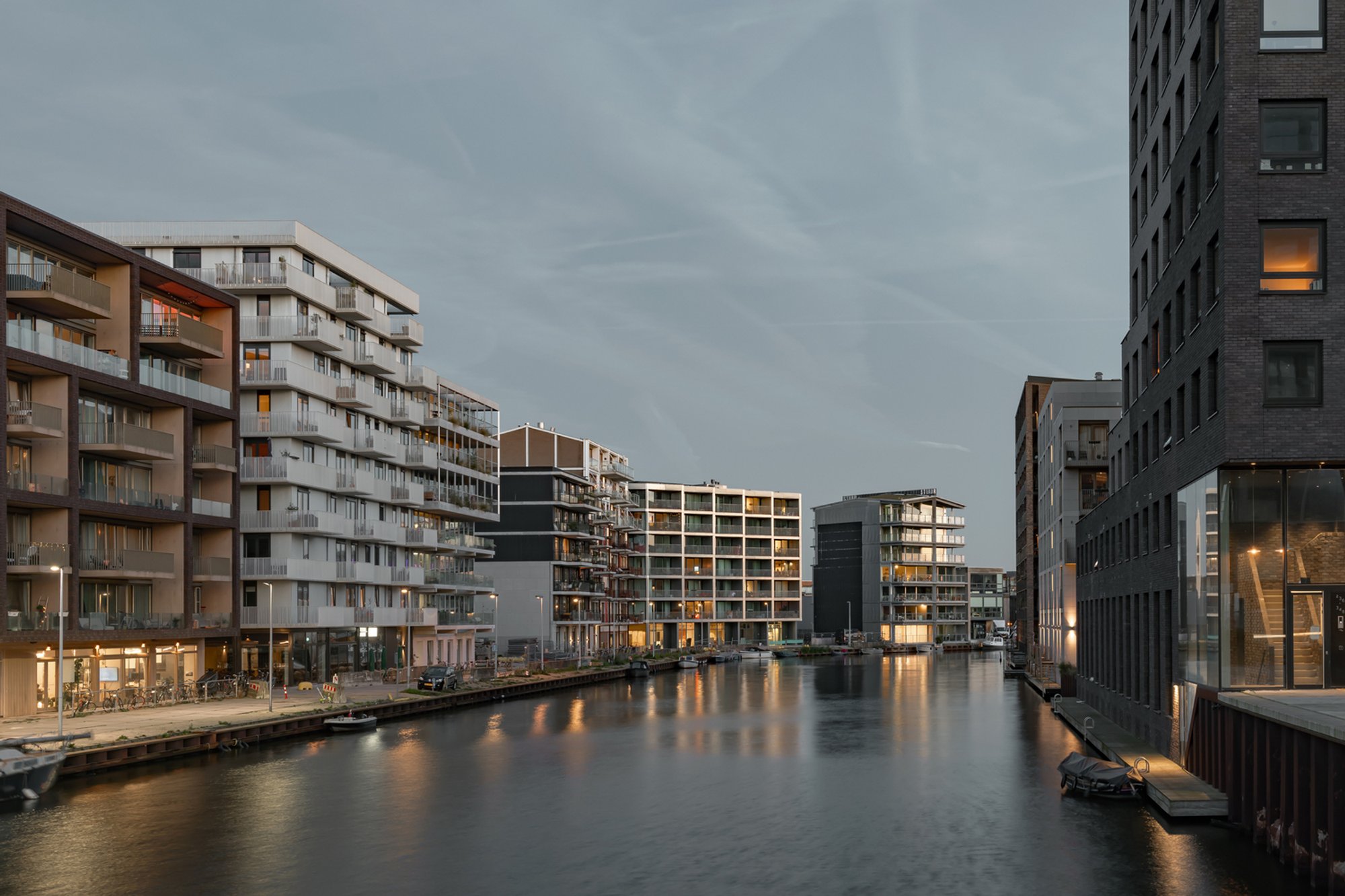 Studioninedots Flips a Warehouse on Its Side to House Amsterdam's Tolhuiskanaal Waterfront