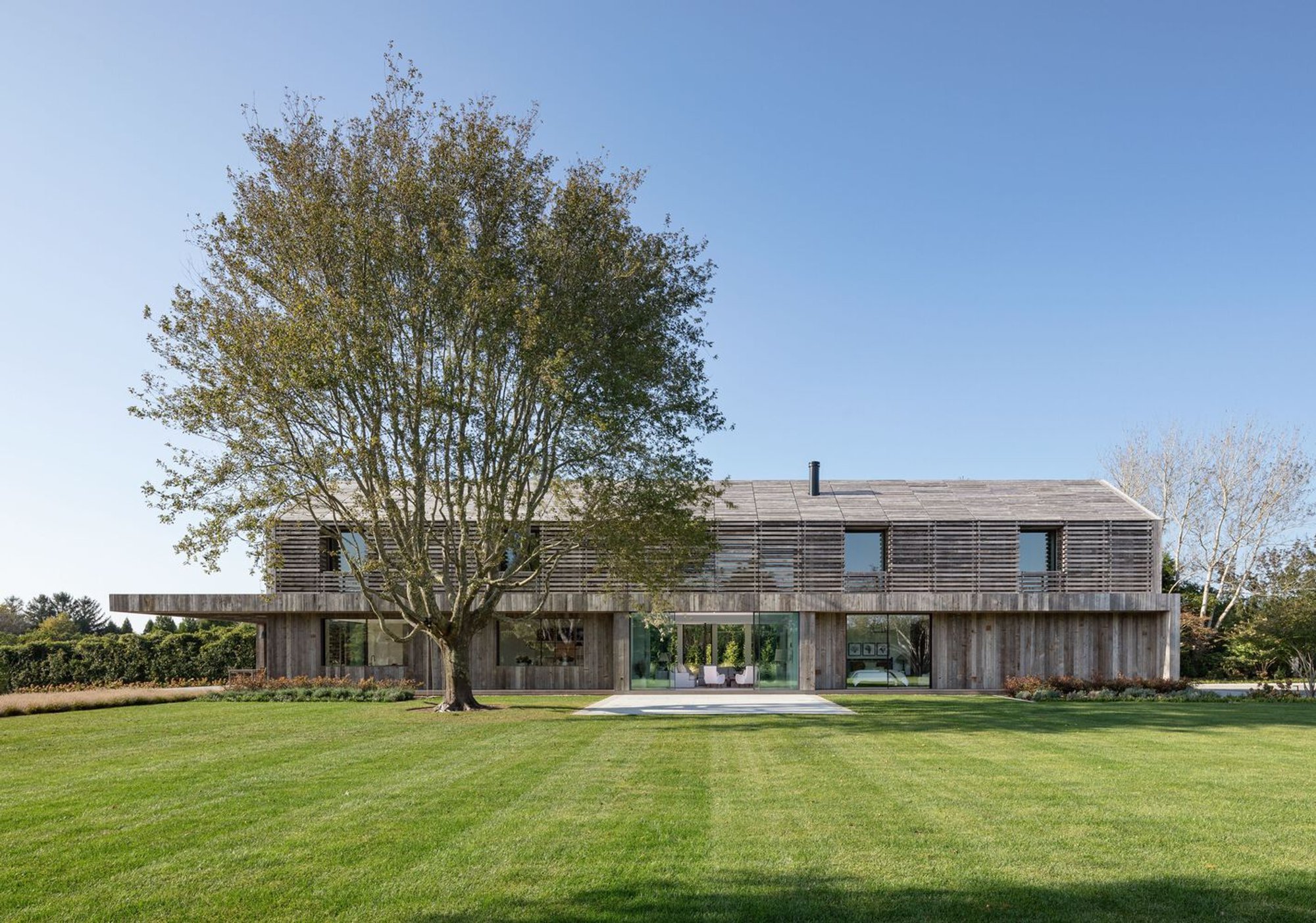 Lathhouse by Birdseye: A Modern Interpretation of Agrarian Architecture