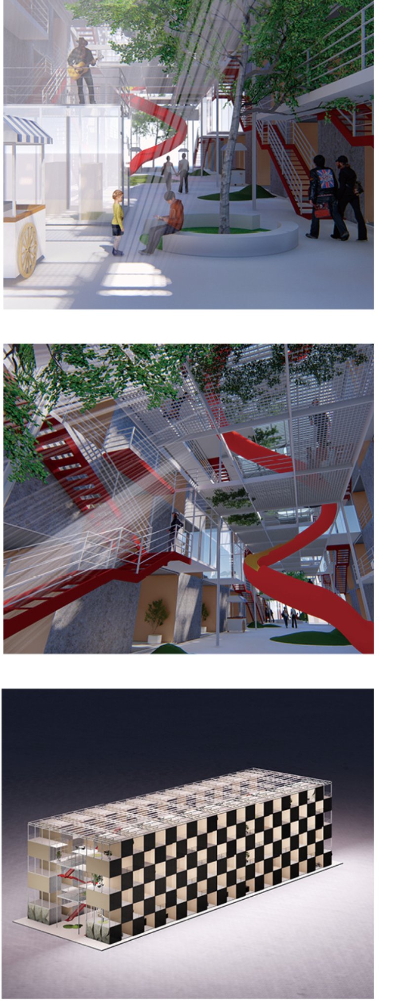 Vibrant Common Areas – Green spaces, walkways, and playful elements foster a dynamic living environment.