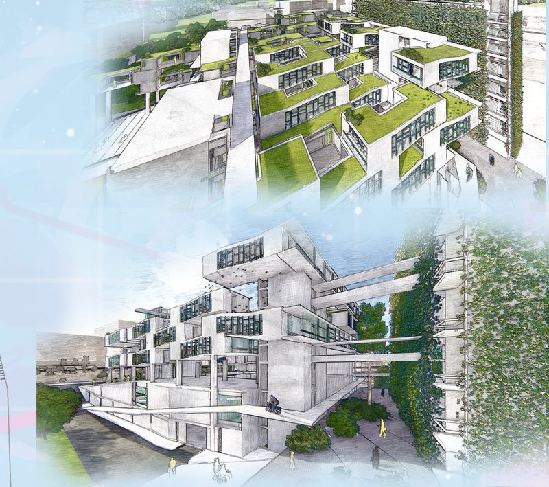 Green Urban Oasis: A visionary approach to sustainable living in megacities.