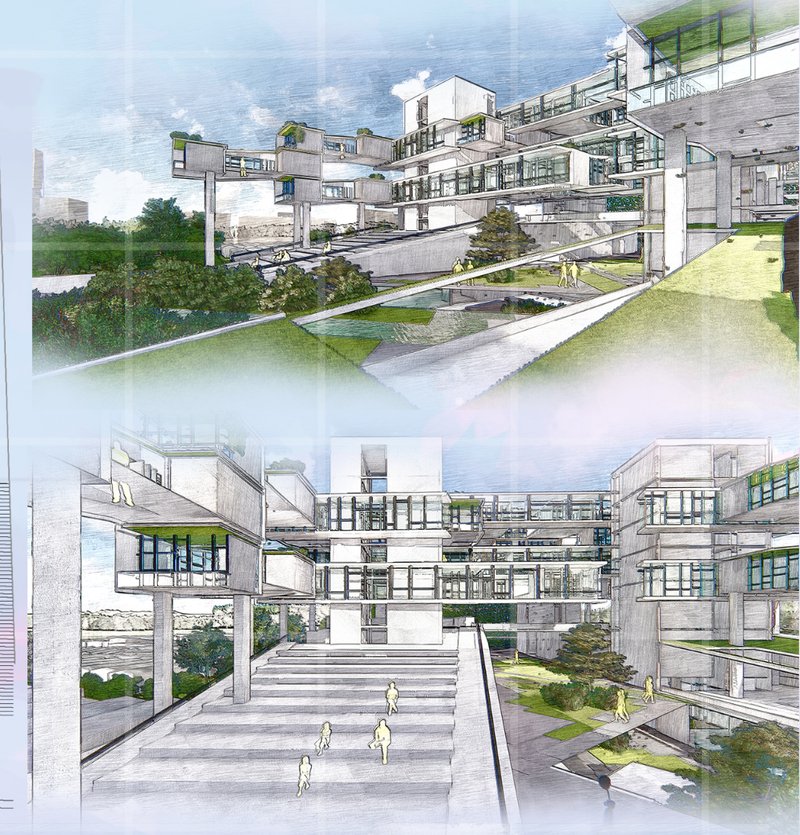 An innovative design fostering ventilation, natural light, and eco-friendly architecture.