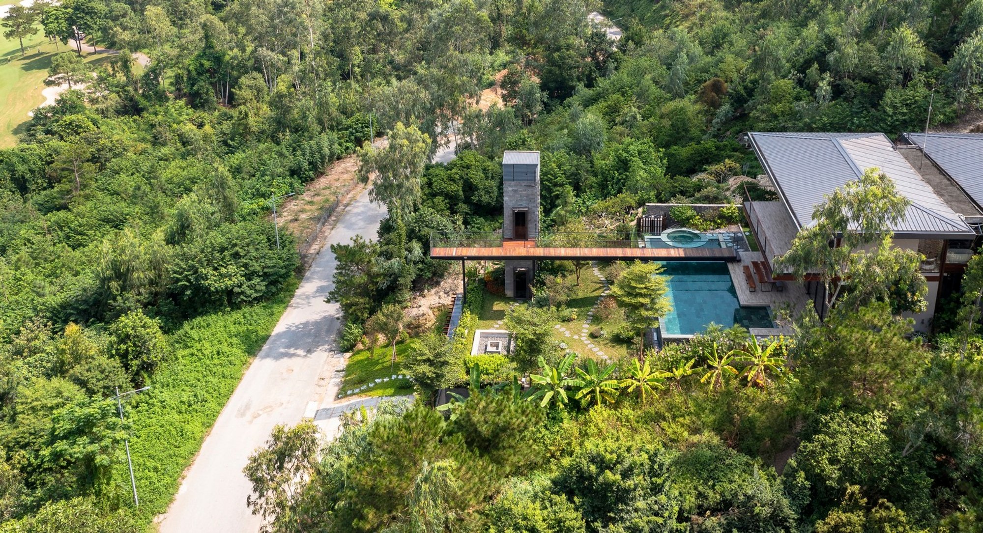 Sustainable Mountain Architecture | Modern Vietnamese Home | Nature-Inspired Design