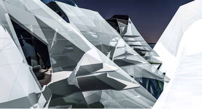 Sustainable Living Spaces – Greenery thrives inside climate-controlled interiors.