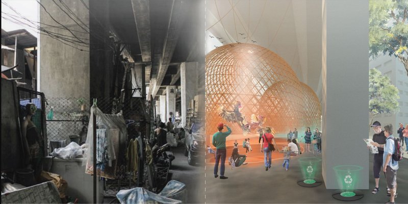 Transforming Neglected Spaces – Converting underutilized highway areas into vibrant cultural hubs with sustainable architecture.