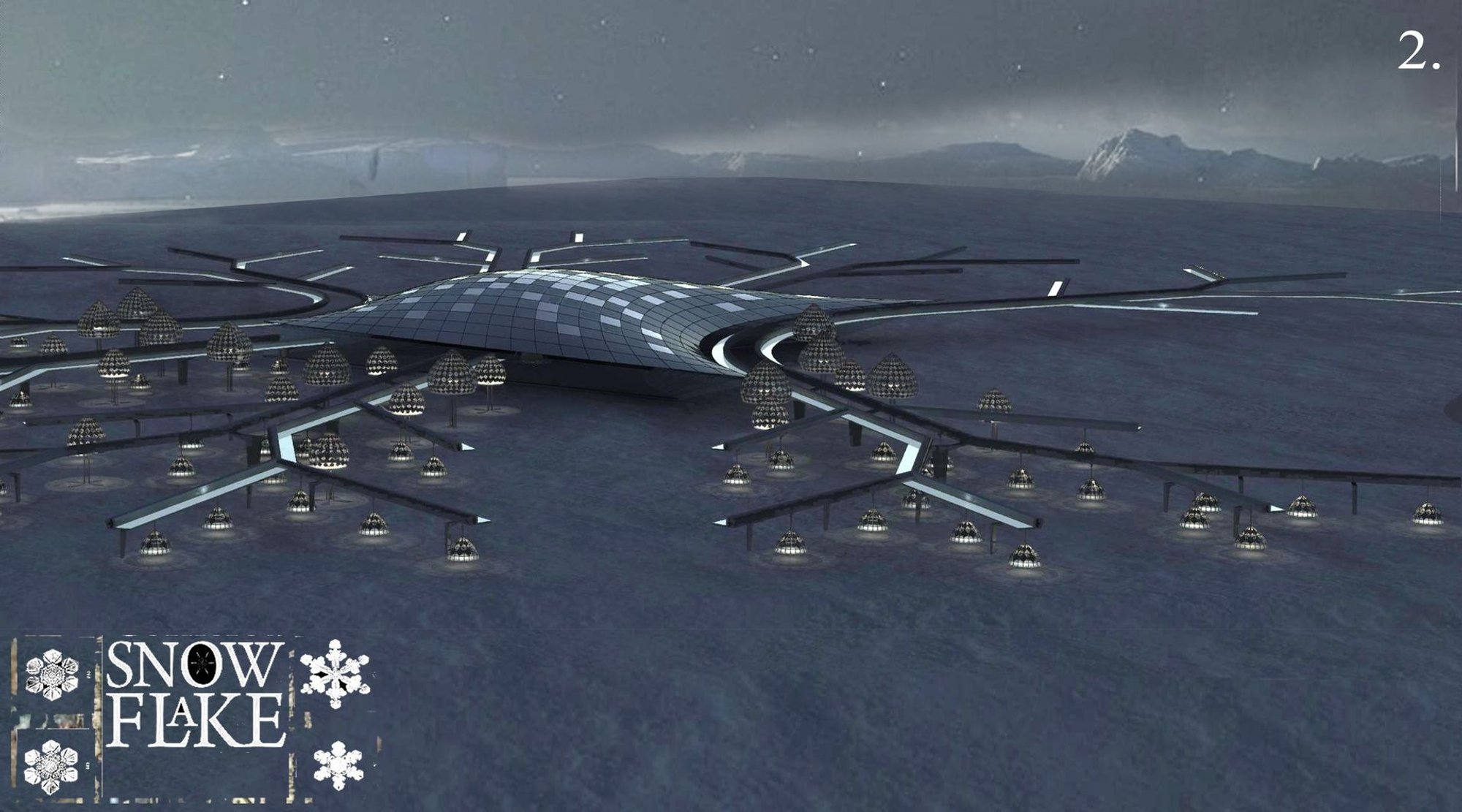 Snowflake: Biomimetic Urban Planning for the Arctic Frontier