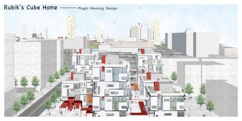 Innovative Modular Architecture: a Rubik's Cube-inspired housing system proposing flexible reconfiguration as a design principle