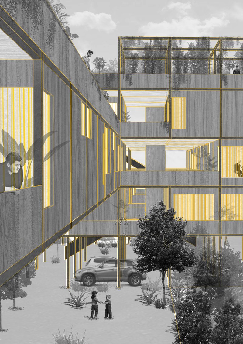 Sustainable Design: Green architecture meets modern student needs.