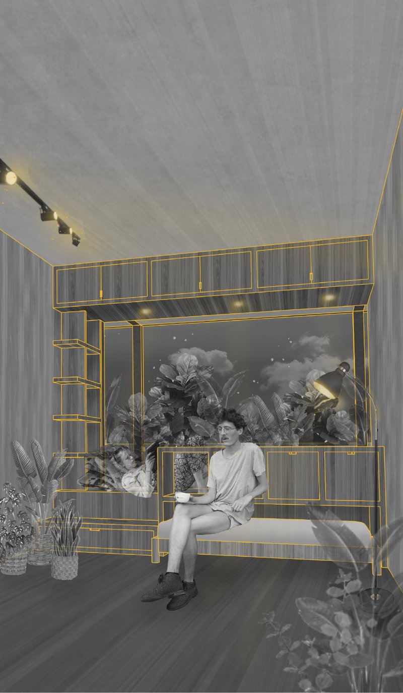 Adaptive Interiors: Modular units designed for flexibility and personalization.