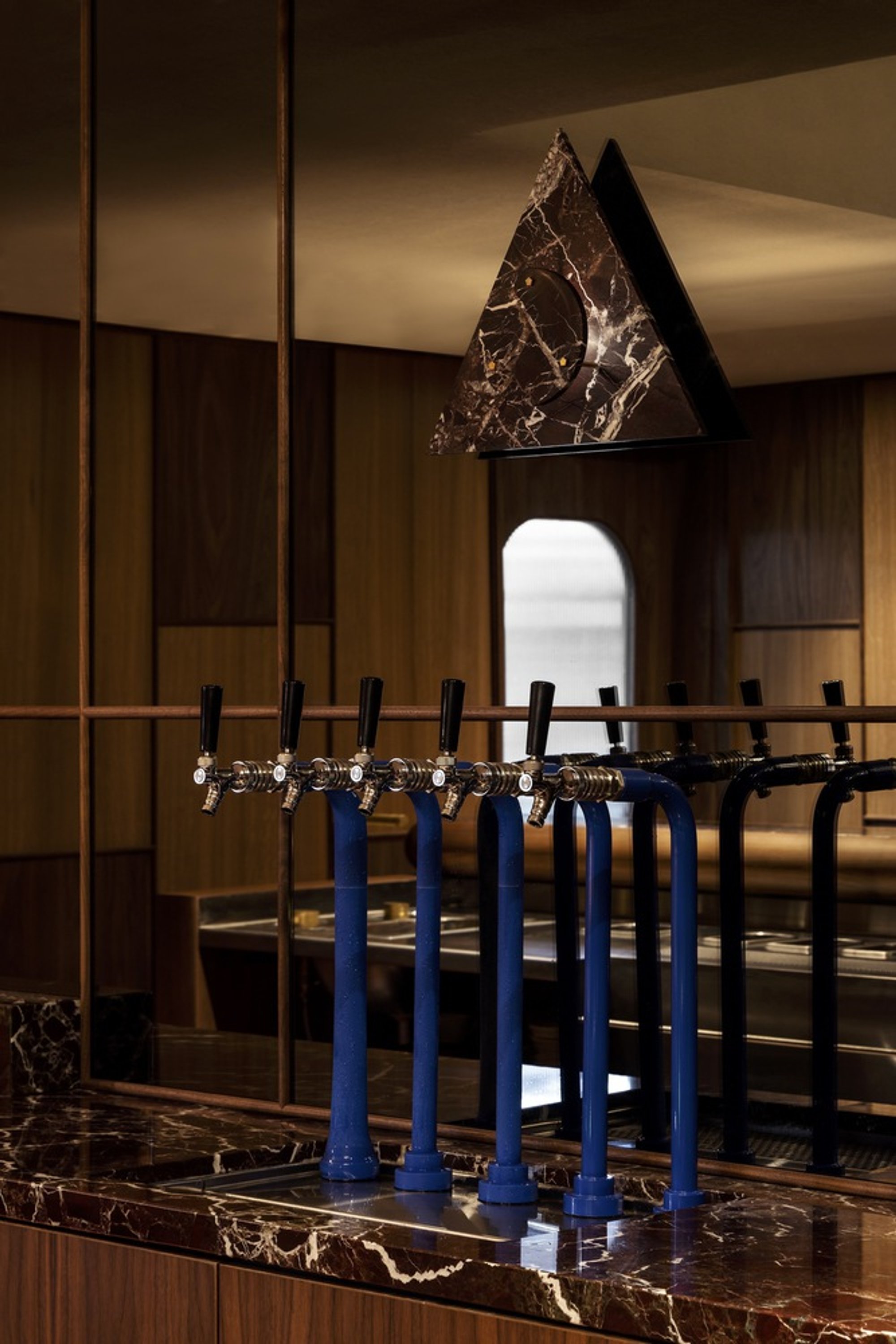 Studio Gram Converts a Dormant Adelaide Basement into a 138 m² Bar of Layered Illusion