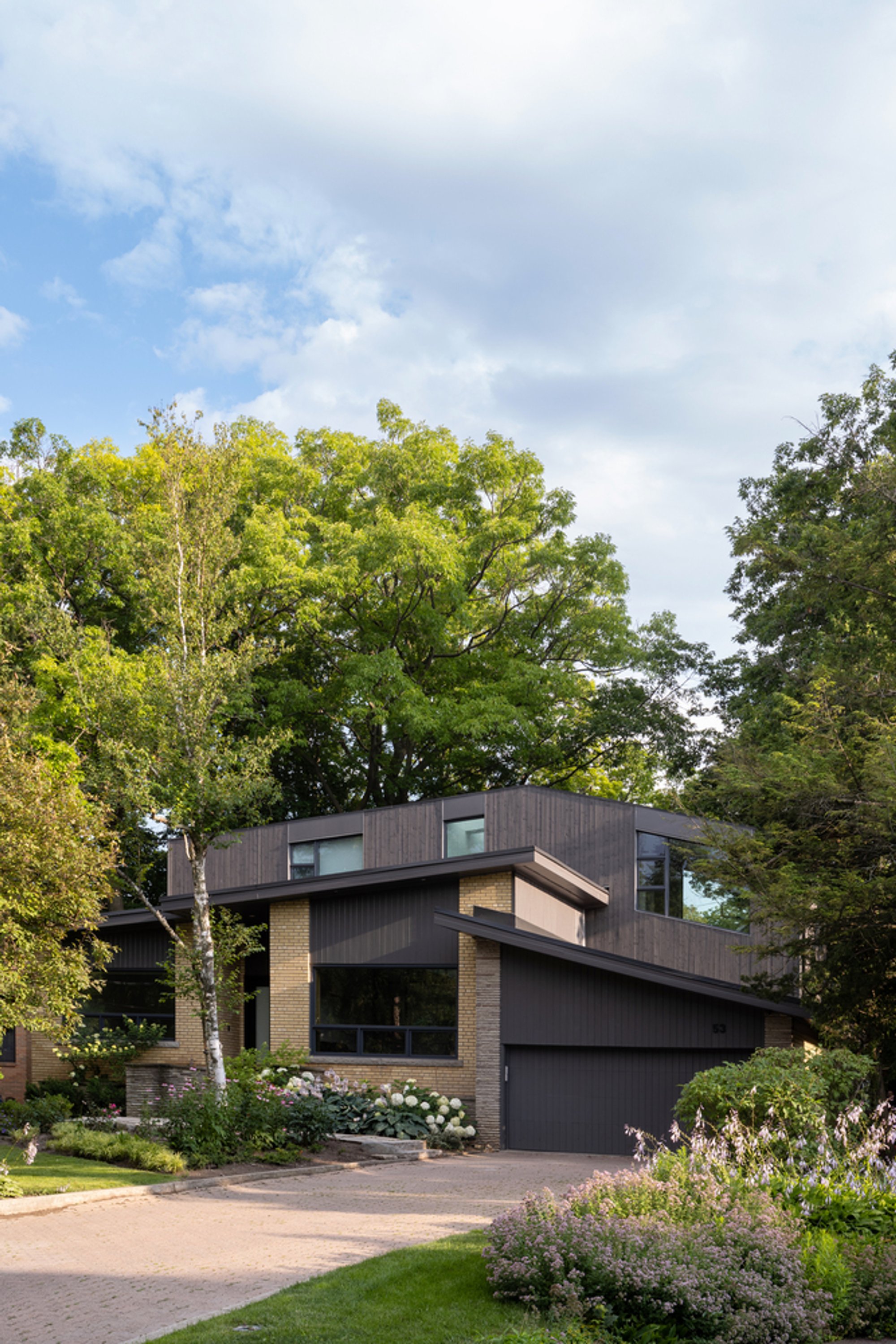 North York Ravine House: A Modernist Revival by Denegri Bessai Studio