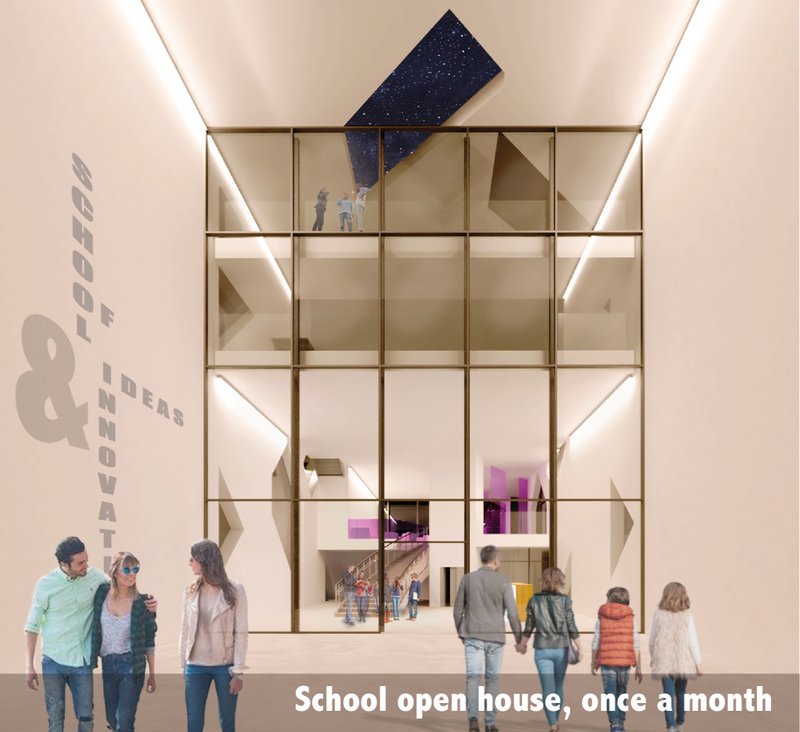 A gateway to innovation – The entrance to a design-driven educational experience.