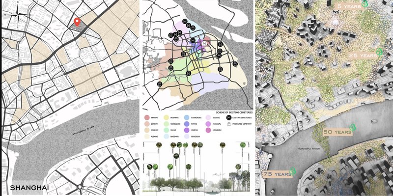 Cemetery Growth &amp; Development Plan – A visual representation of how the project expands over decades.