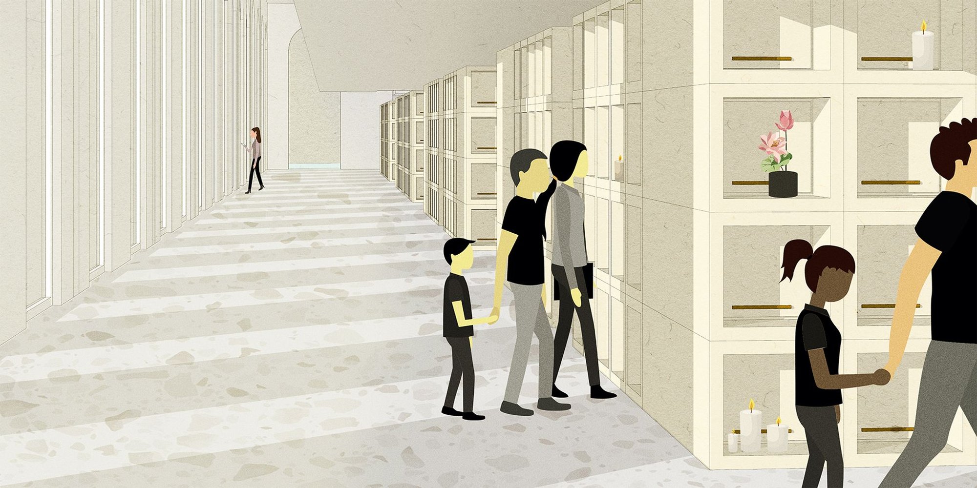 Necropolis: A Visionary Architectural Design for Memorial Spaces