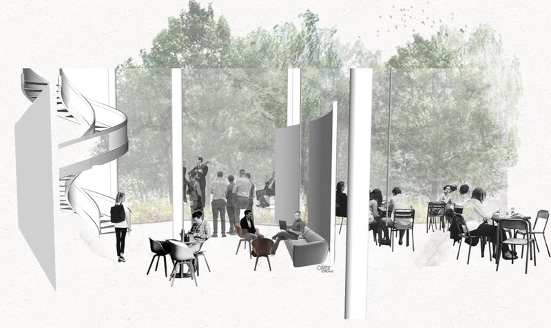 Interactive Social Zone – A dynamic environment for discussion and collaboration.