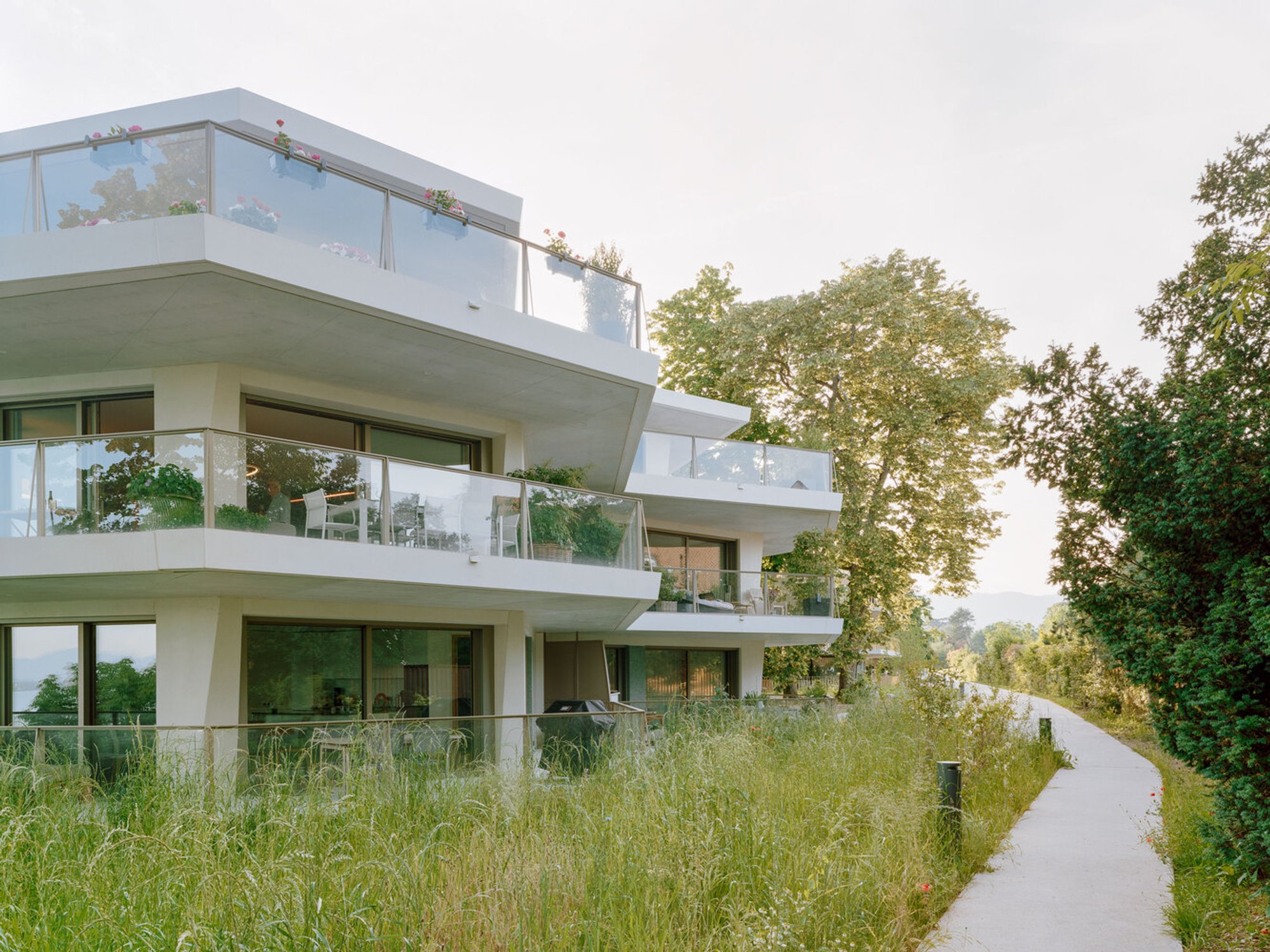 Condominium Apartments by Lacroix Chessex: A Harmonious Blend of Nature and Architecture