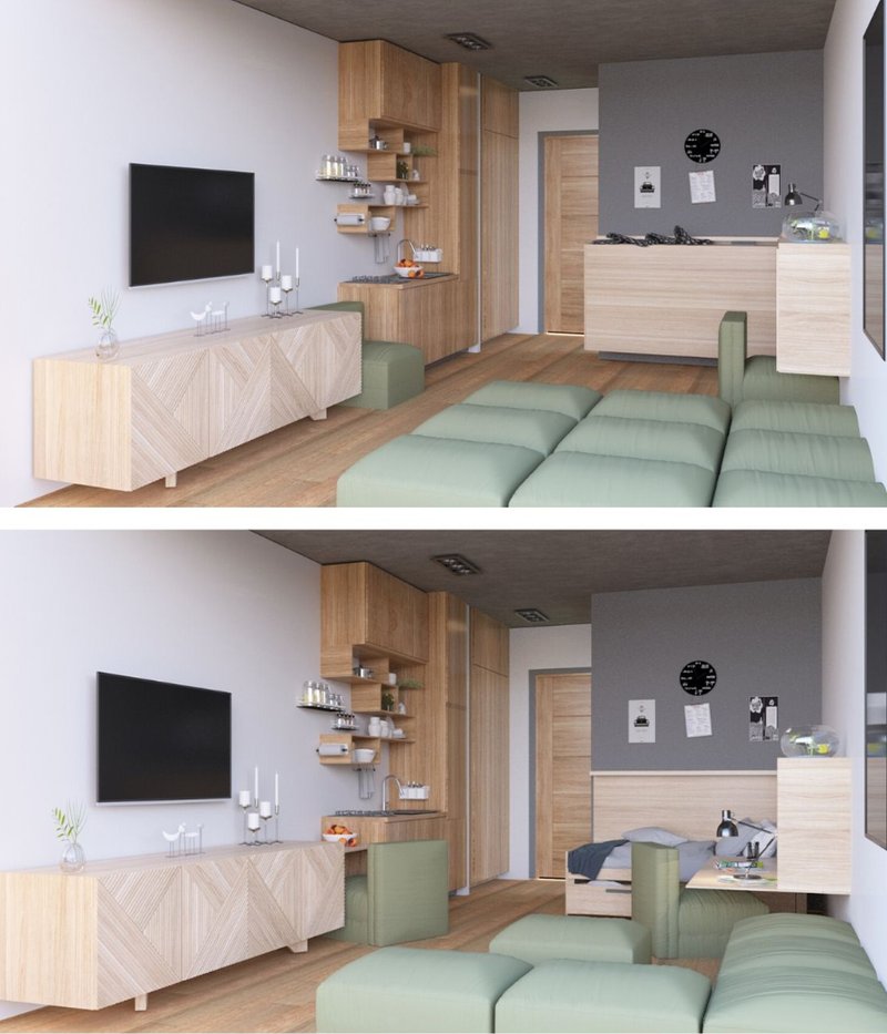 Smart Interiors – Adaptive living spaces designed for efficiency.