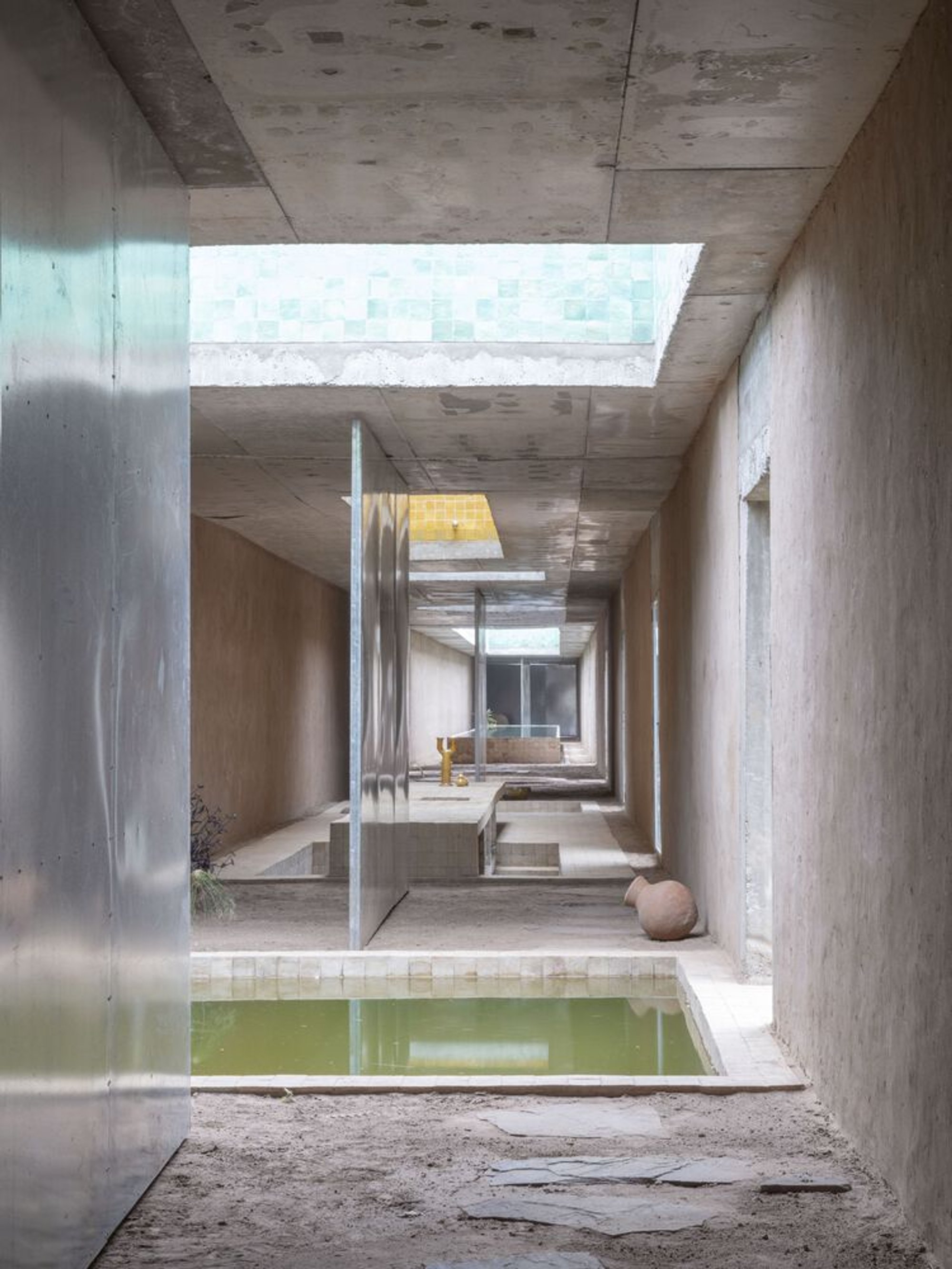 Léopold Banchini Architects Channels Ancient Irrigation Systems into a Self-Sustaining Desert House in Morocco