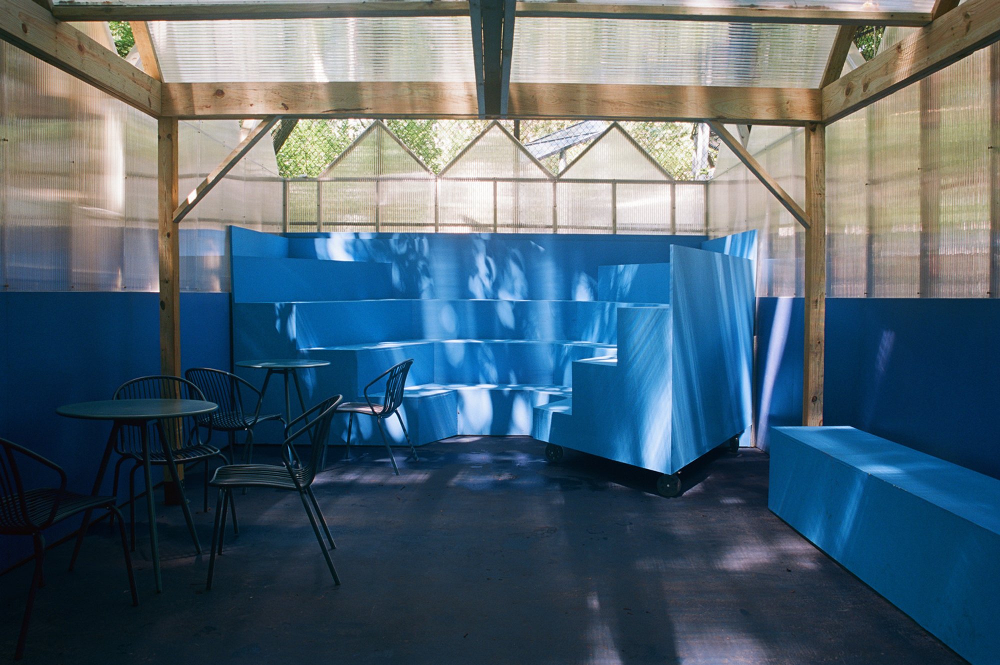 The Pool Installation at Hi-Note: A Dynamic Architectural Experience by Otazu García