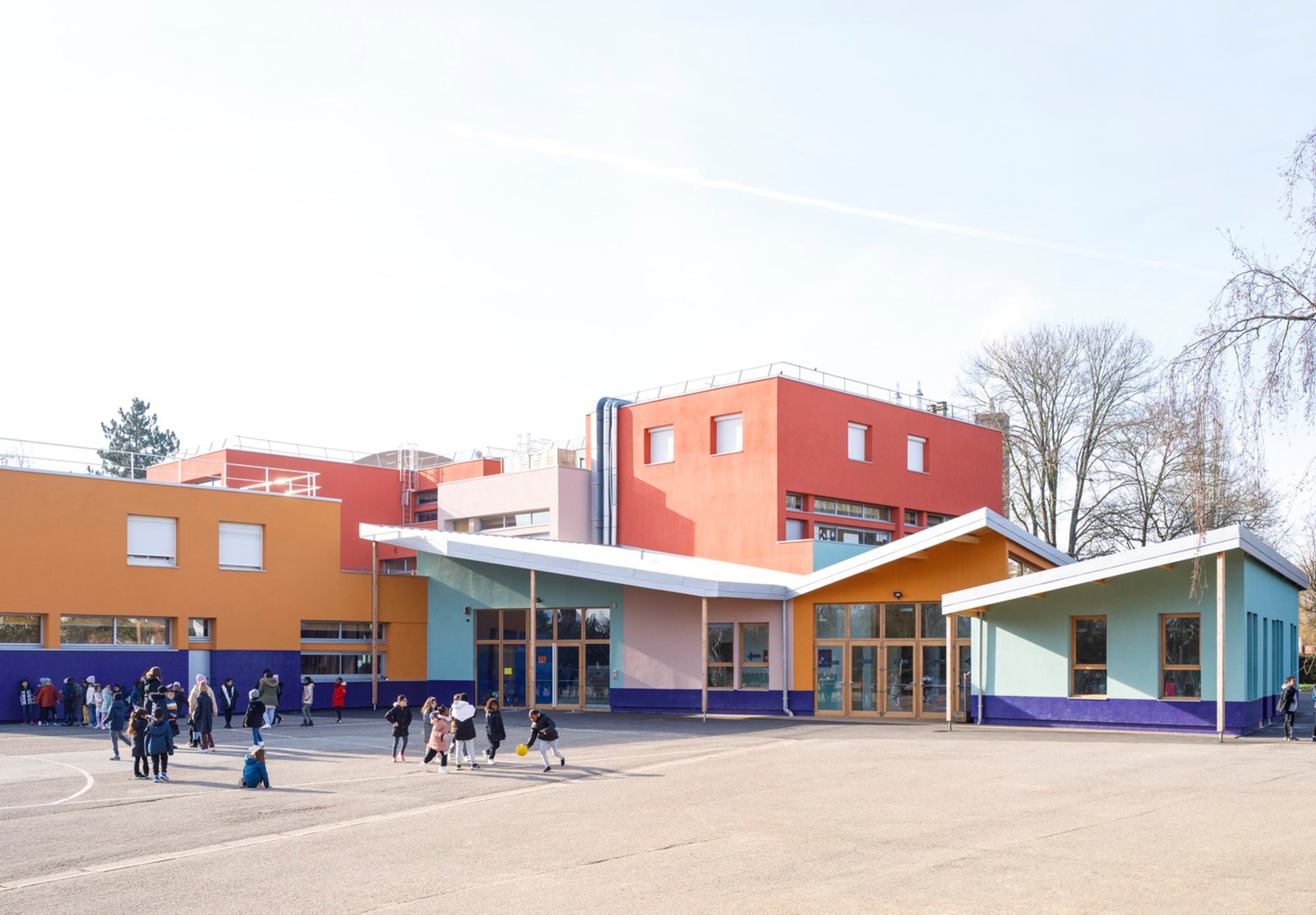 Jean Macé School Renovation: A Sustainable and Inclusive Transformation by SOL Architecture