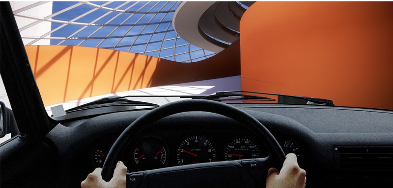 A Drive into Remembrance – A unique approach to cemetery design, integrating vehicular access into a serene memorial landscape.