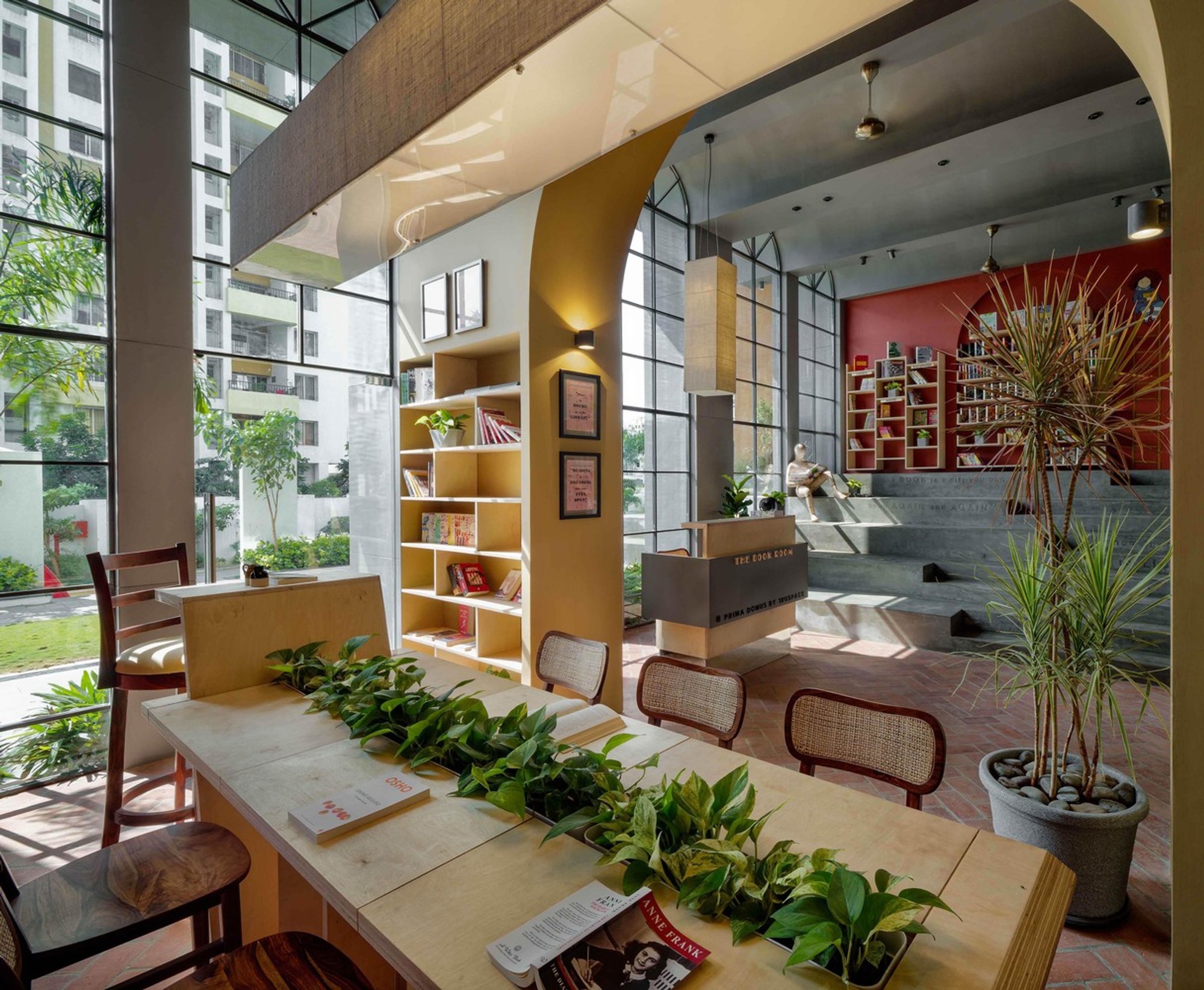 The Book Room by Studio Infinity: A Thoughtful Library Design in Pune