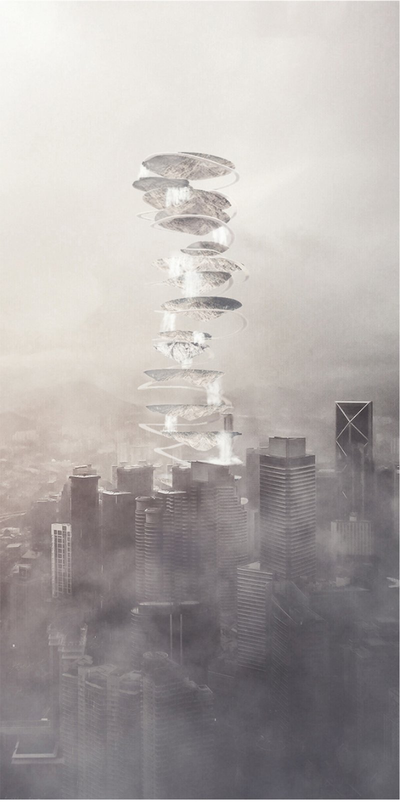 Vertical Cemetery in the Skyline – A revolutionary high-rise memorial structure harmonizing with urban environments.