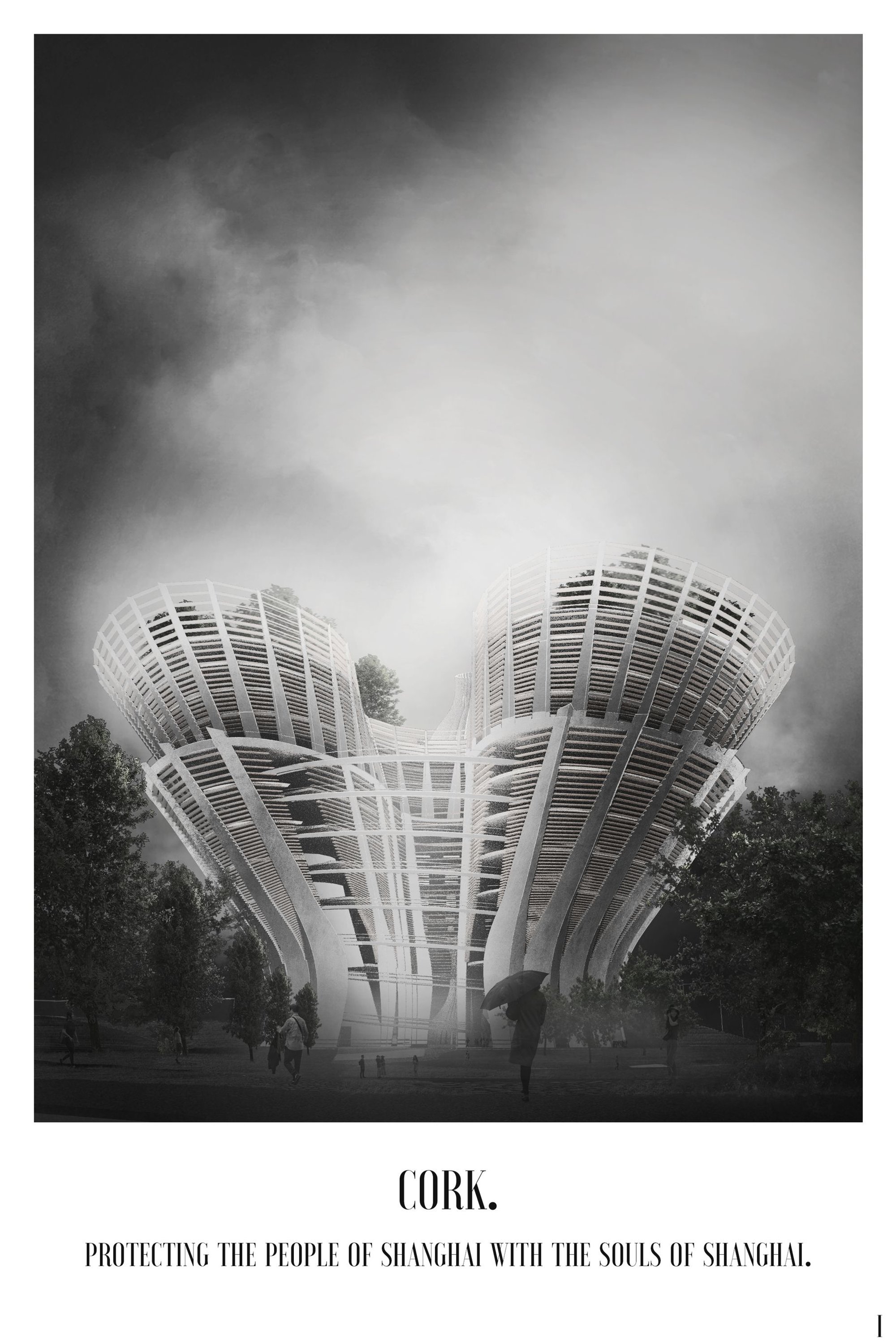 Cork: Flood-Resistant Memorials Built from Human Ash-Infused Concrete in Shanghai