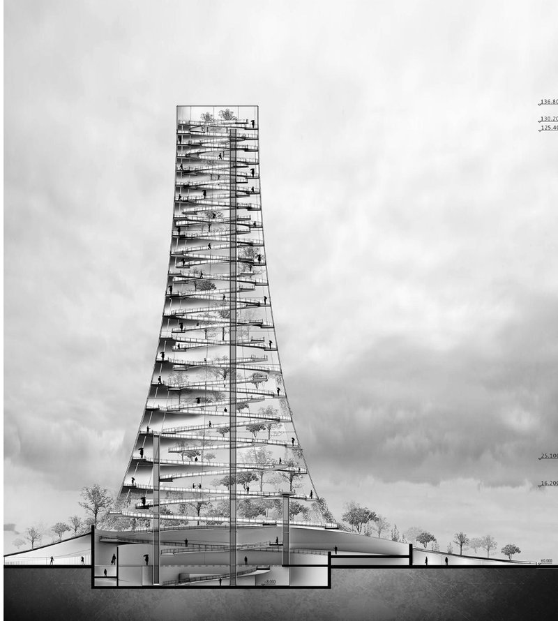 Urban Evolution – A sustainable high-rise reimagining how cities honor the past.