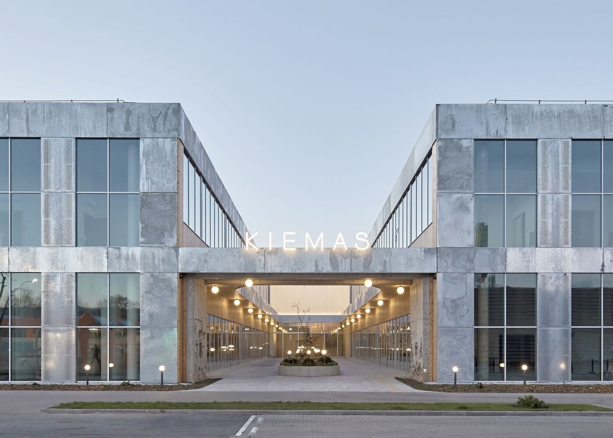 Courtyard Mixed-Use Building by After Party: A Revitalized Urban Hub in Lithuania