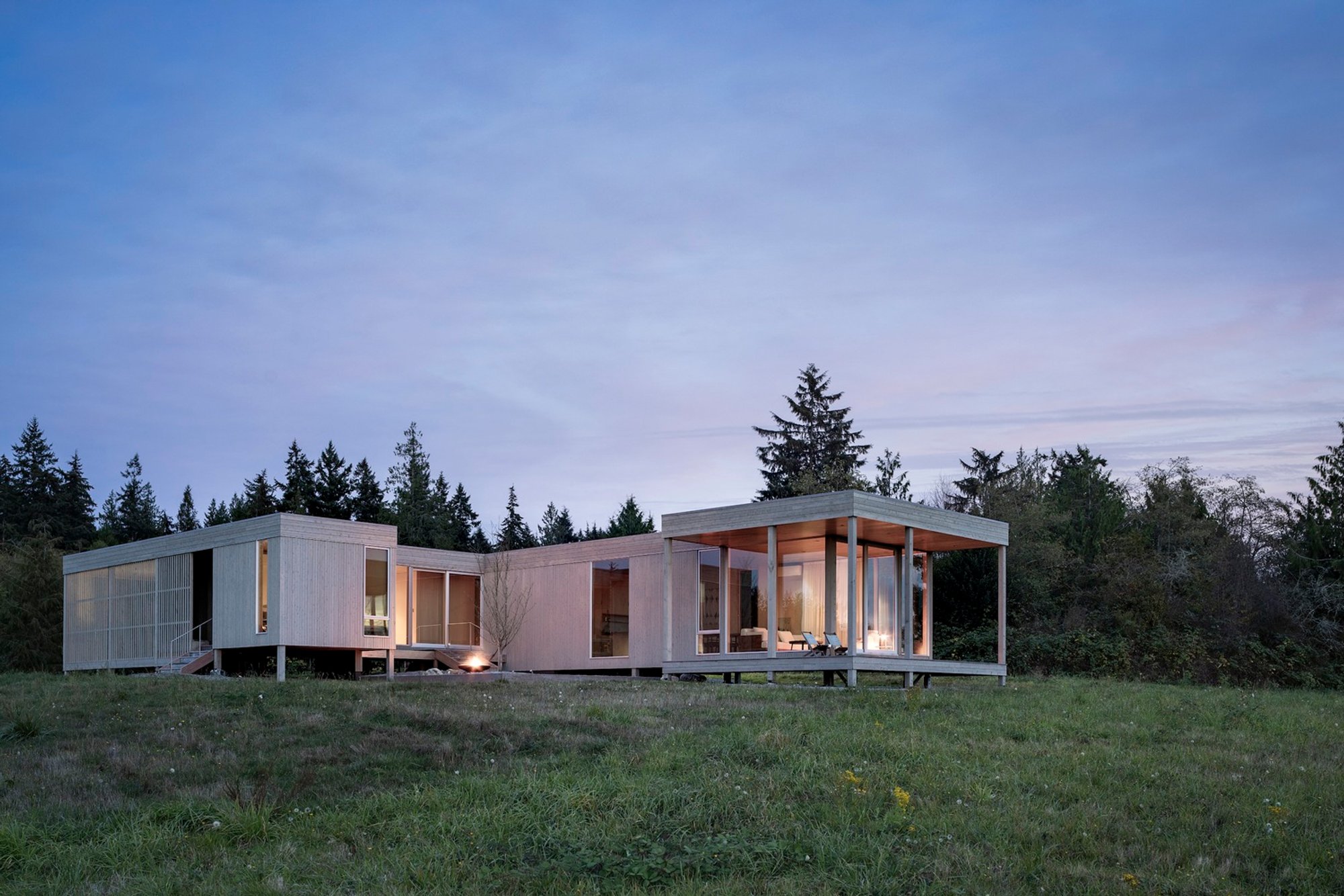 Whidbey Uparati House by Wittman Estes: A Meditative Retreat in Nature