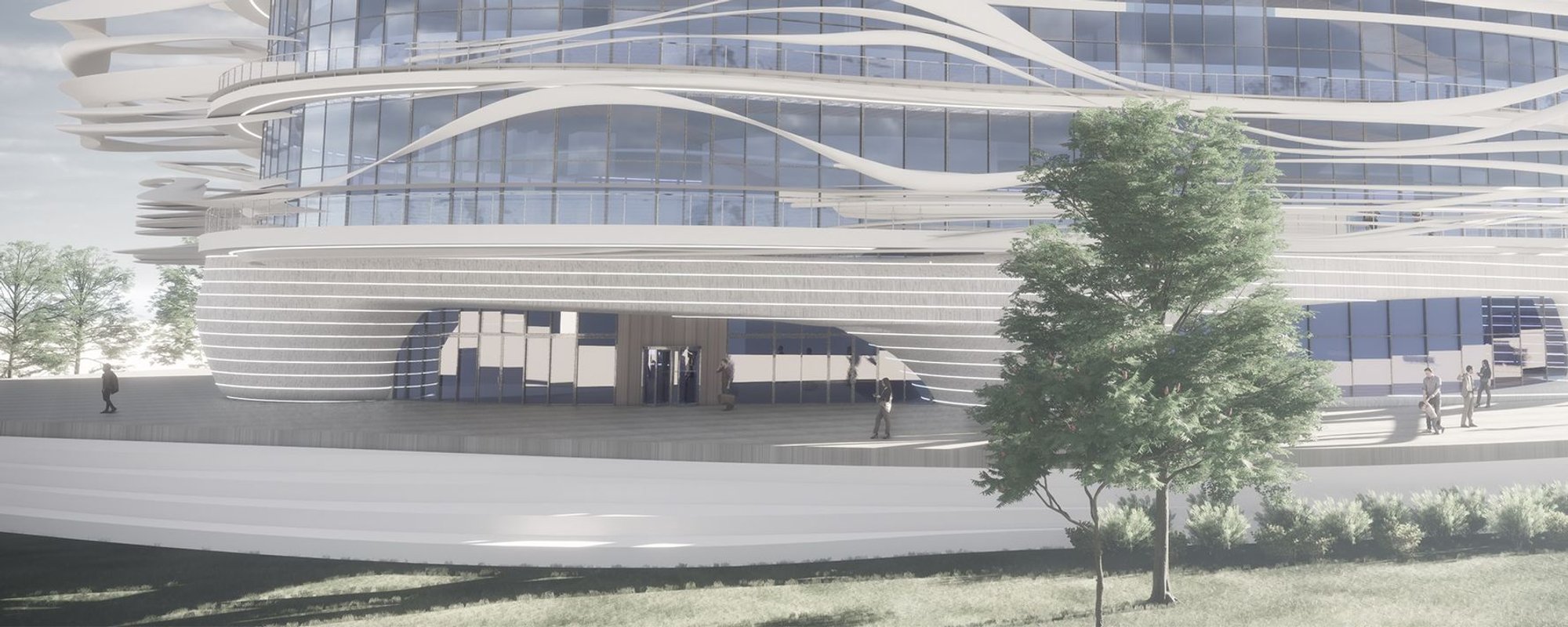 Vistula Library: Four Levels of Exploration Where AI Meets Atrium Light
