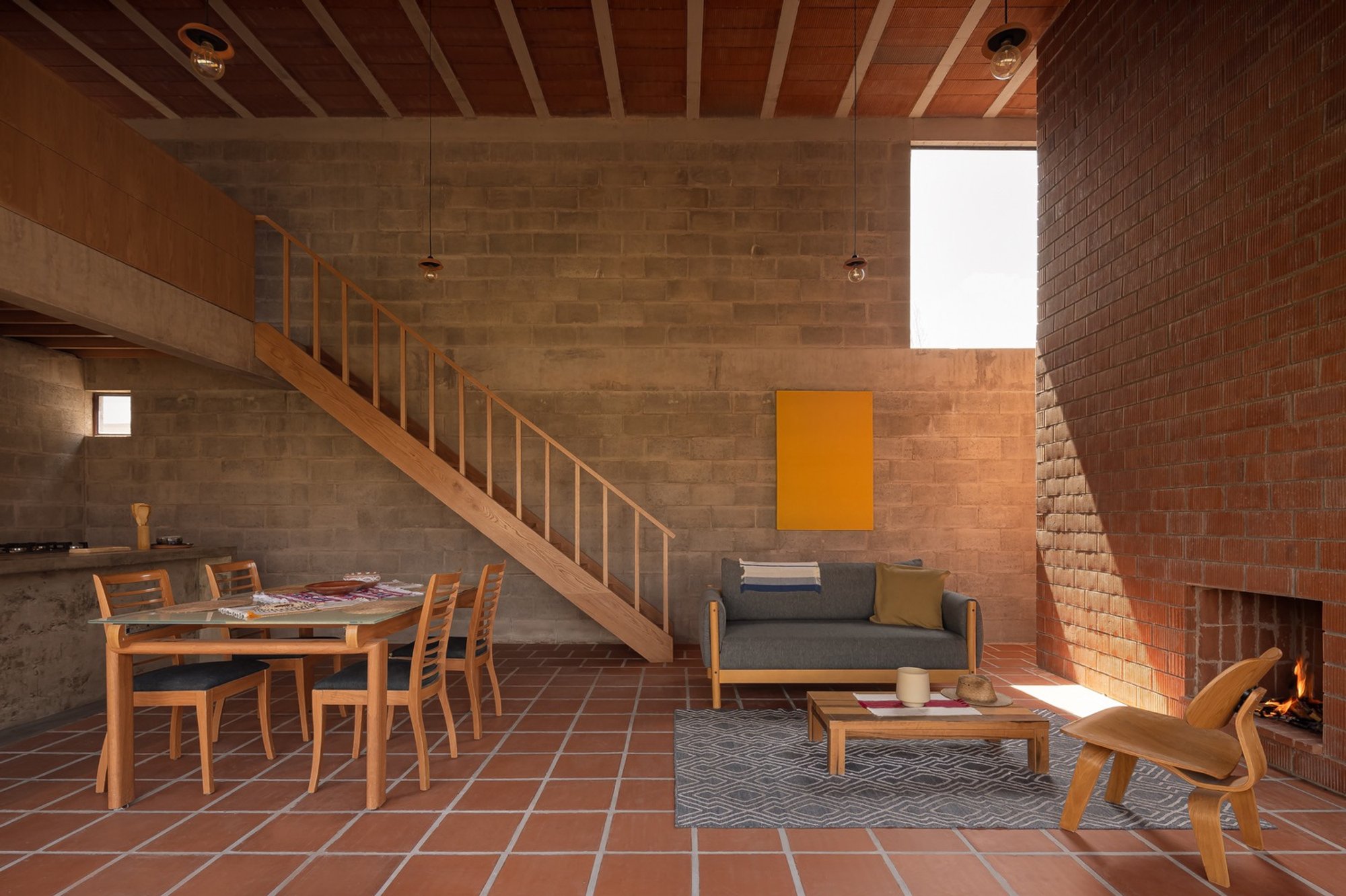 Sustainable Brick House Design: Nogal House by Escobedo Soliz in Toluca