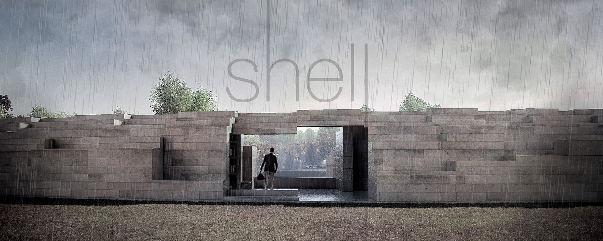 Shell: A Library as Landscape in Warsaw's Layered Urban Memory
