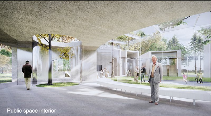 Light-filled interiors blur the line between indoor and outdoor, creating a welcoming environment for community interaction.