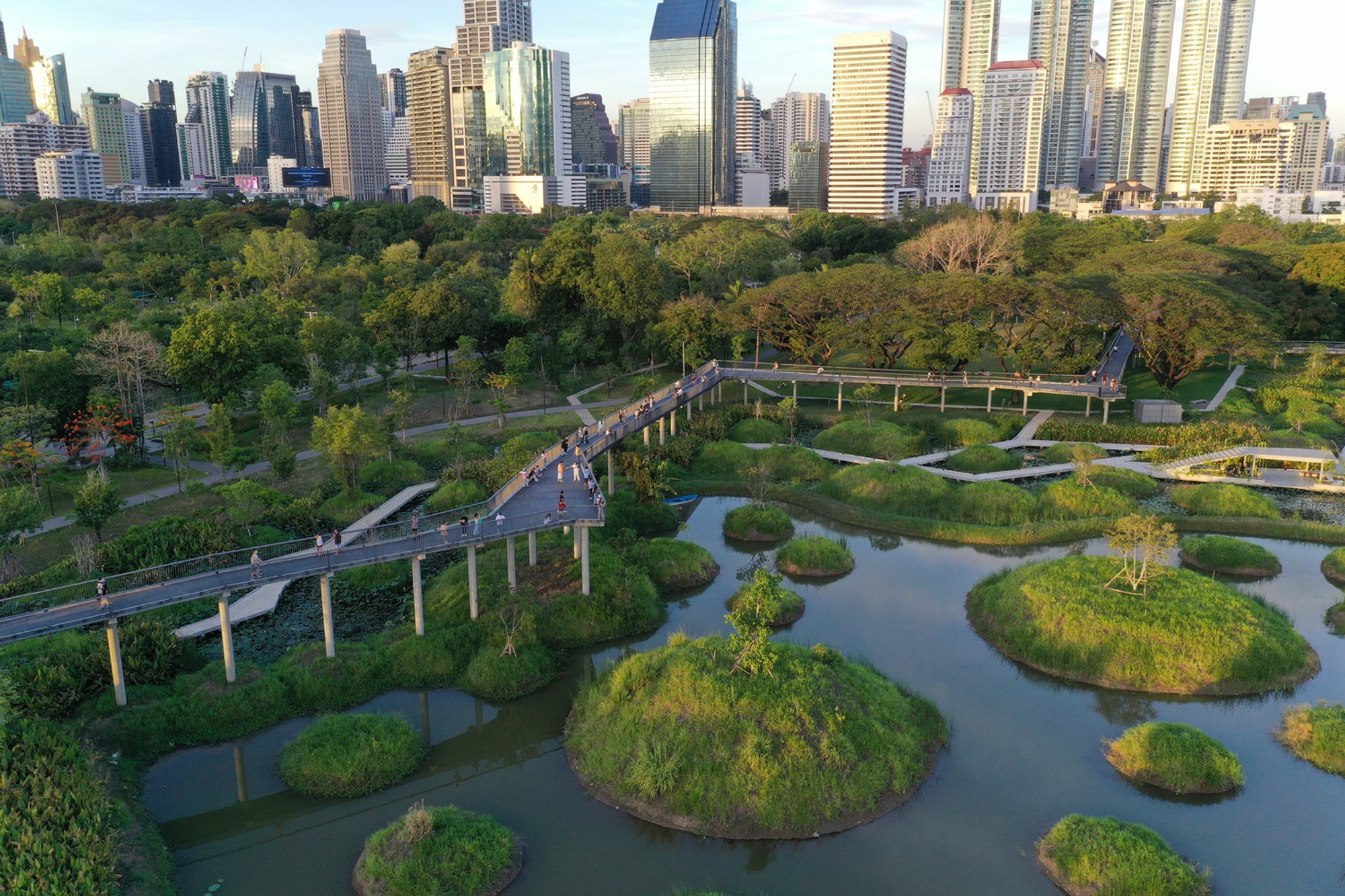 Benjakitti Forest Park: A Green Oasis in Bangkok by Turenscape & Arsomsilp Community and Environmental Architect