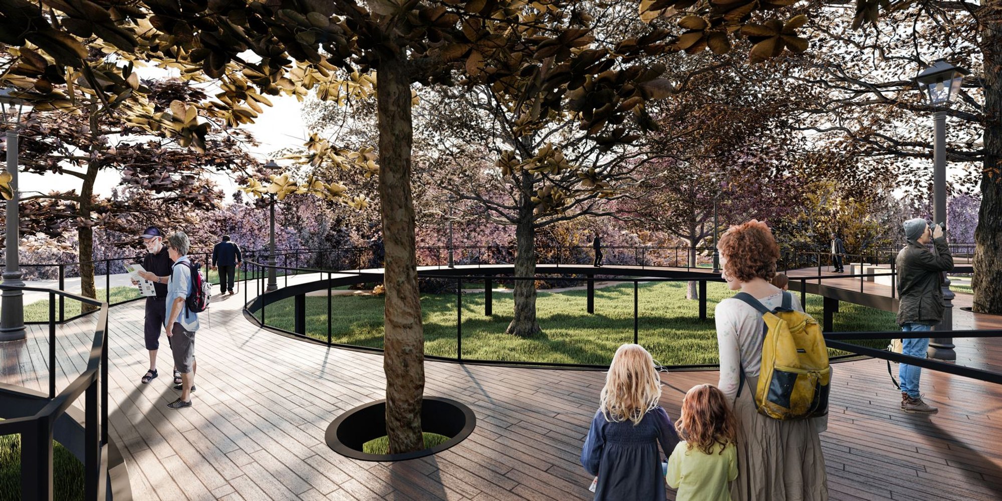 Platform Park: A Model of Sustainable Landscape Architecture for Seniors