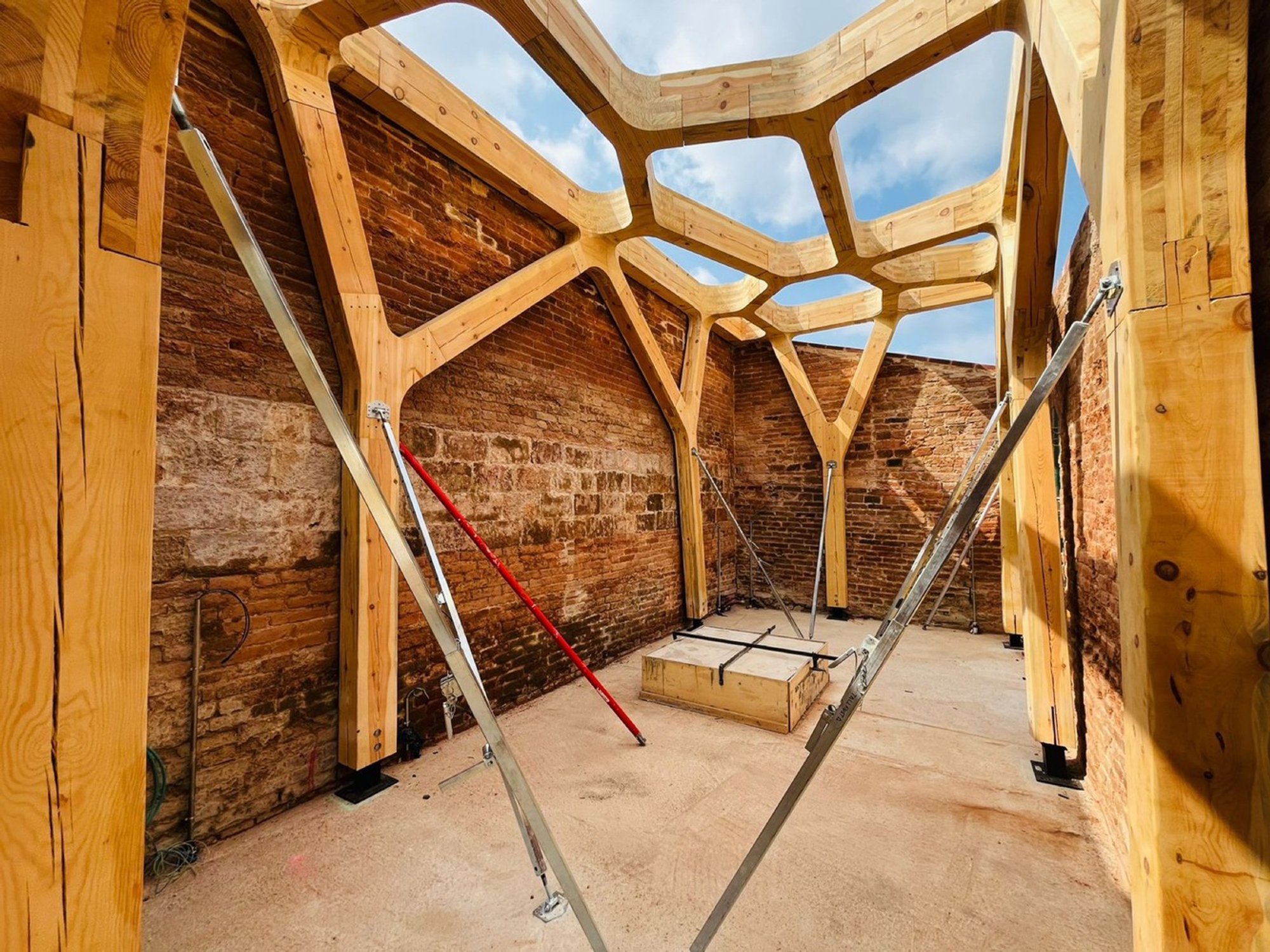 CORA Installation: Sustainable Digital Fabrication in Architecture at IAAC