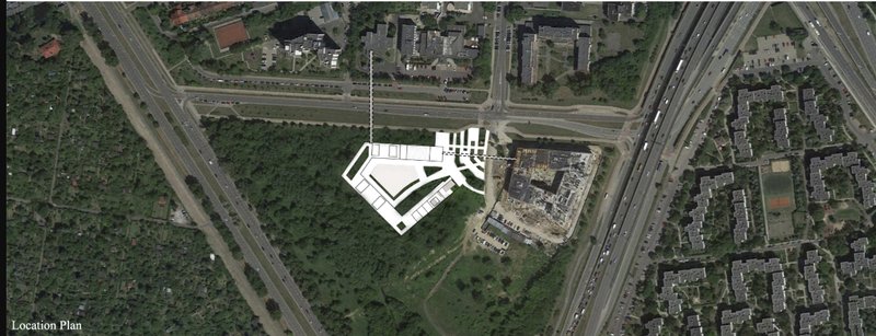 Strategic site integration showcasing urban connectivity and spatial anchoring within the city fabric.