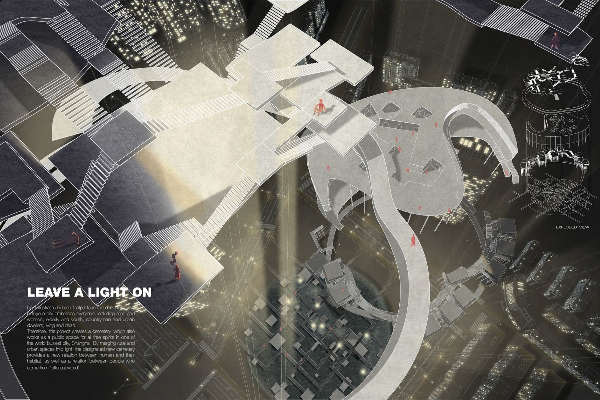 LEAVE A LIGHT ON:
Exploring the Intersection of Memory and Space through Memorial Architecture