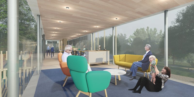 Bright, comfortable interiors foster intergenerational bonding through conversation, reading, and shared moments.