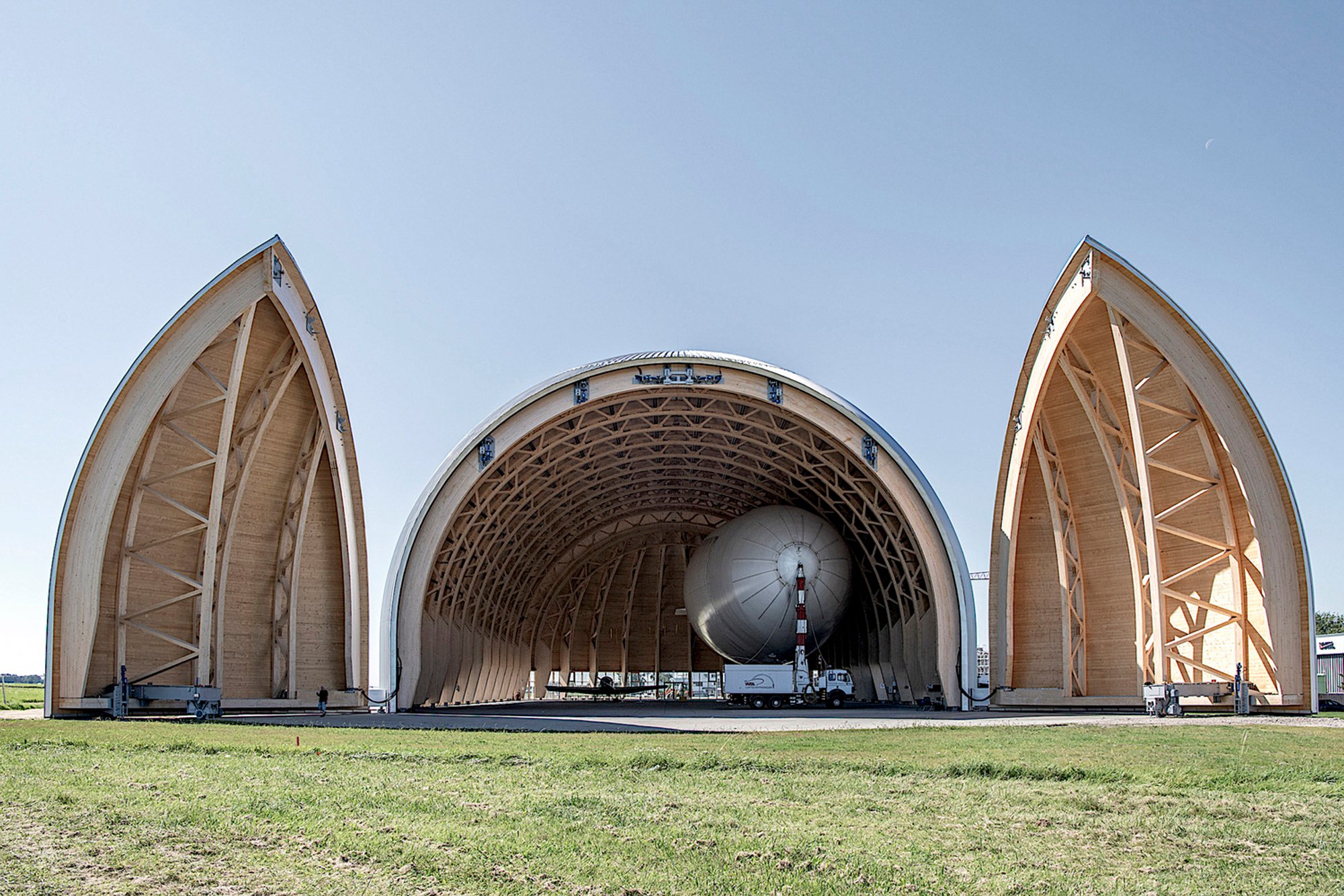 Airship Hangar Replacement: A Landmark in Sustainable Timber Architecture
