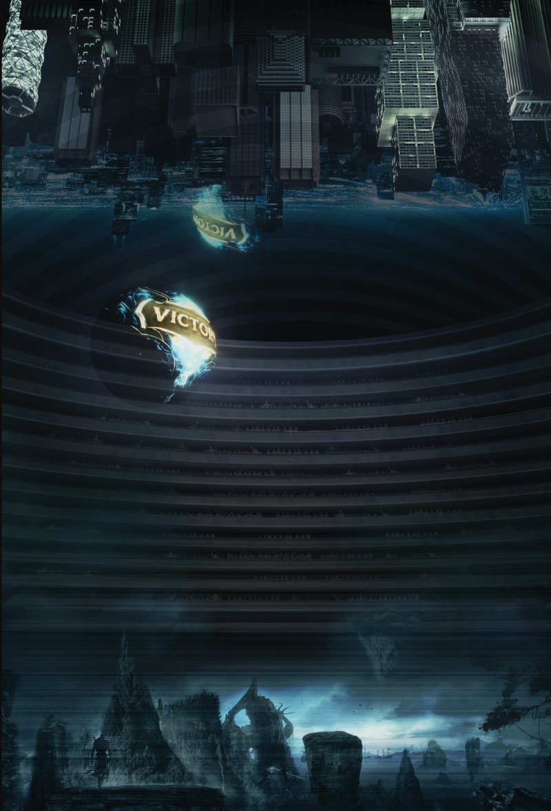 The sphere as world: an immersive environment that floats between urban architecture and the unknown frontier.