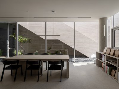 Architectural Voids in Modern Design: The Oztile Showroom by Atelier MODS