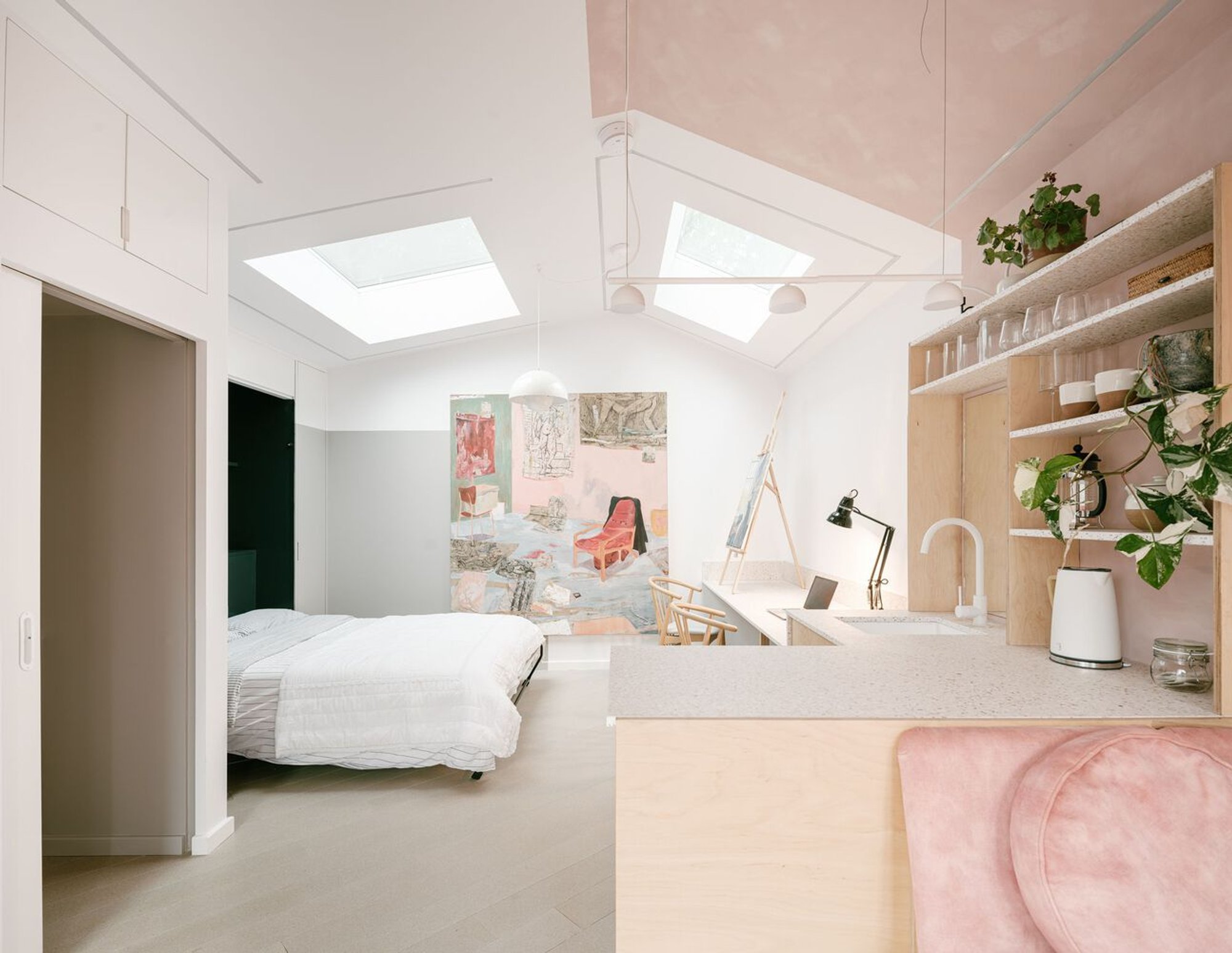 Garden Studio Architecture in London: KIM Oflage Studio by Delve Architects