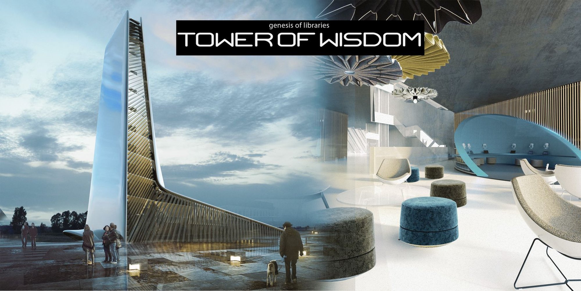 Tower of Wisdom – A Contemporary Architecture Icon for the Digital Age