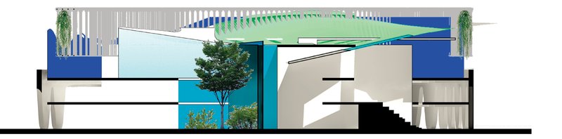 Elevated structures enhance connectivity and spatial dynamism.