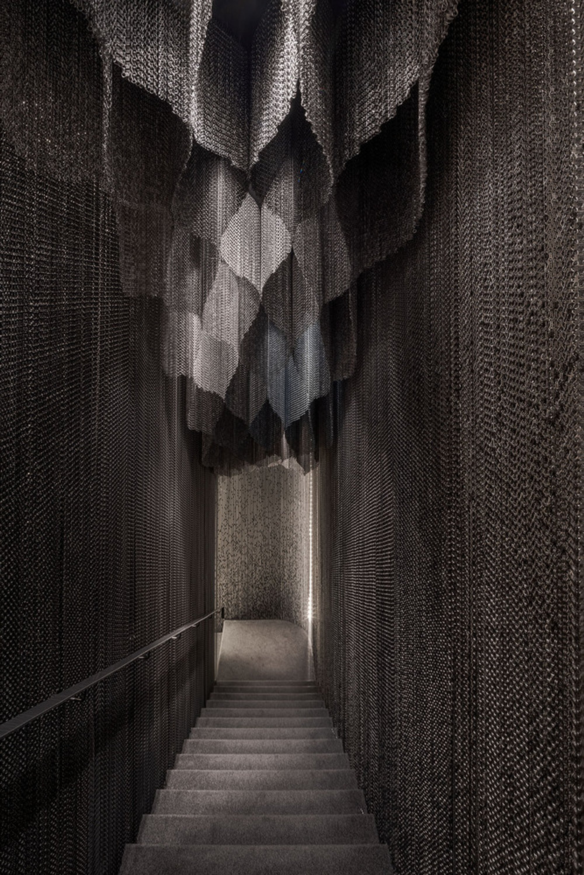 New Interior for Casa Batlló Stairs & Atrium by Kengo Kuma & Associates