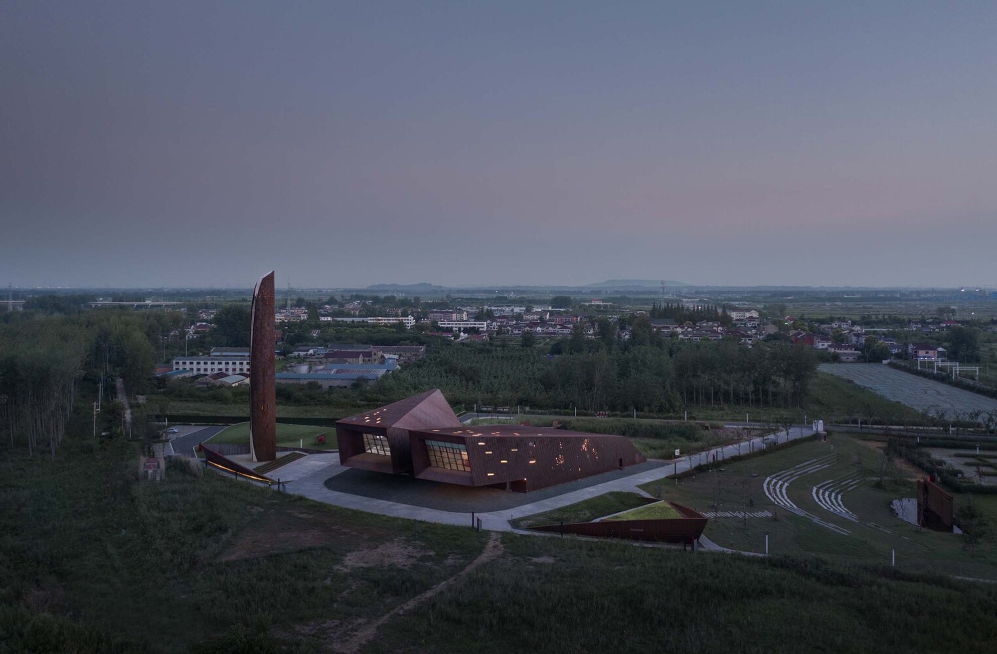 Yangtze River Crossing Campaign Memorial Park by ADINJU Atelier Zhouling